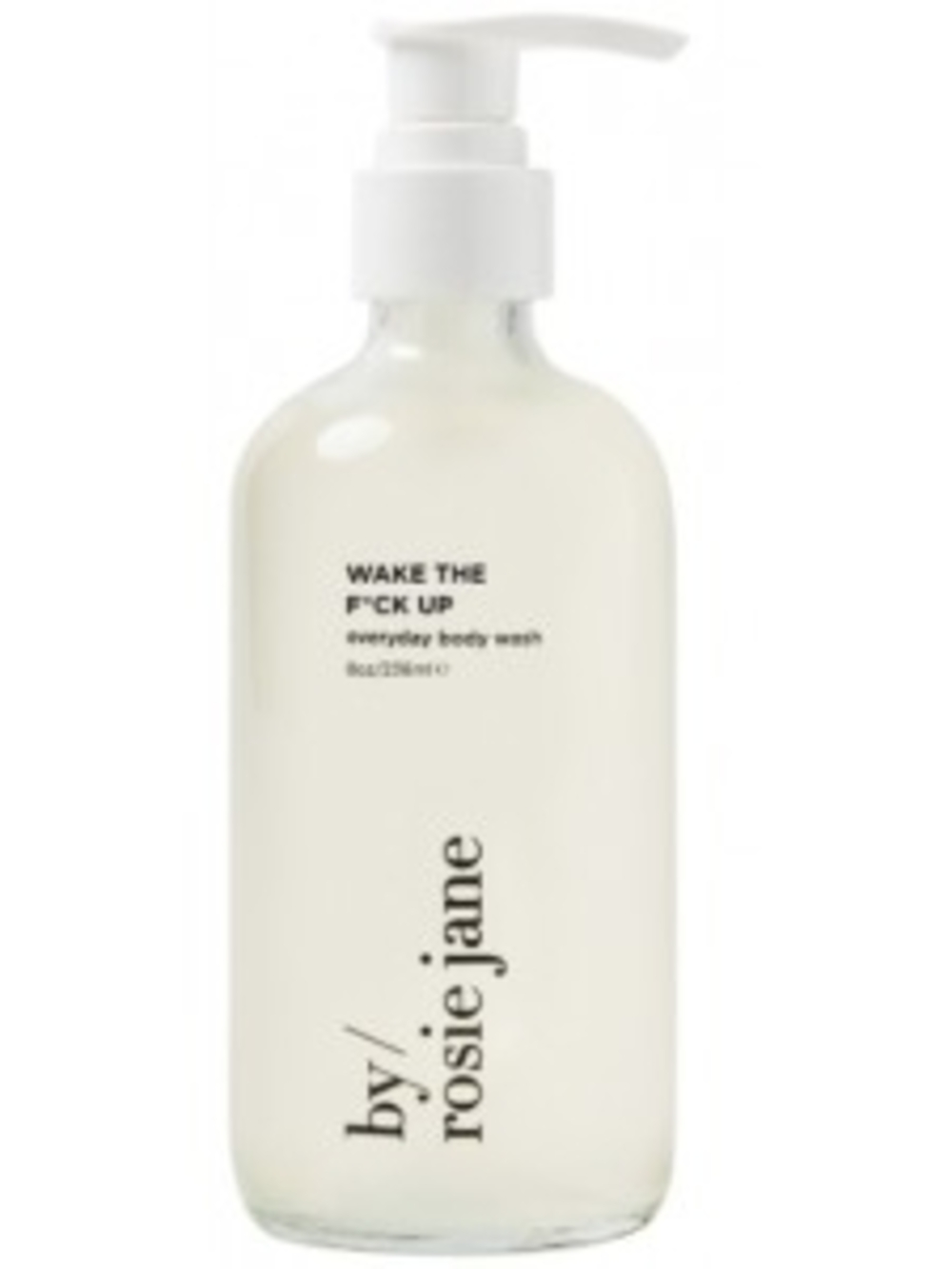 by/rosie jane Wake The F*ck Up Everyday Body Wash - White